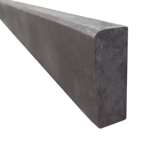 Charcoal plain concrete sleeper